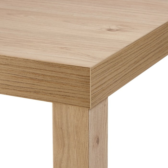 Стол журнальный ЛАКК, 550х550х440, Дуб светлый