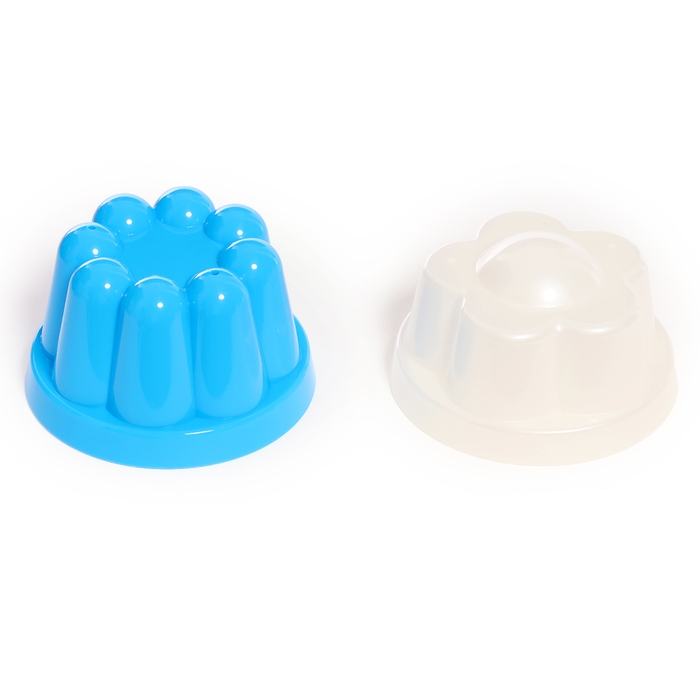 Песочный набор: ведро с наклейкой, ситечко-цветок, совок, грабельки, 2 формочки, лейка