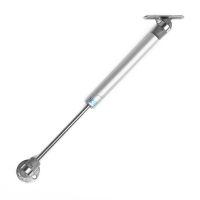 Газовый лифт ТУНДРА GL0100GR, 100N, цвет серый