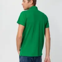 Рубашка поло мужская Spring 210 ярко-зеленая, размер L
