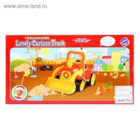 Трактор радиоуправляемый &laquo;Забавная стройка&raquo;, работает от батареек, МИКС