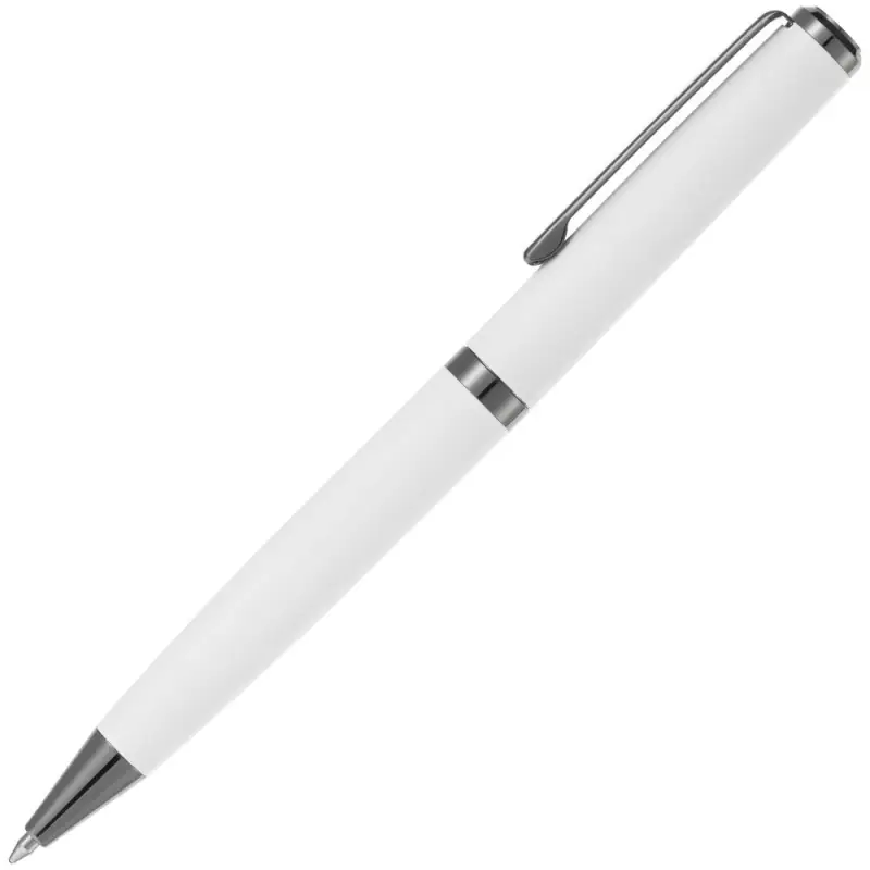 Ручка шариковая Inkish Gunmetal, белая Ручка шариковая Inkish Gunmetal, белая