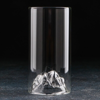 Стакан стеклянный Magistro &laquo;Горы&raquo;, 300 мл