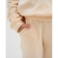 Костюм детский (толстовка, брюки) KAFTAN "Basic line" р.32 (110-116), молочный Костюм детский (толстовка, брюки) KAFTAN "Basic line" р.32 (110-116), молочный