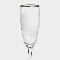 Набор стеклянных бокалов &laquo;Перо&raquo;, 170 мл, 6 шт