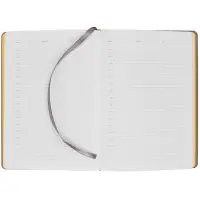 Ежедневник Spain Shall, недатированный, серый с желтым