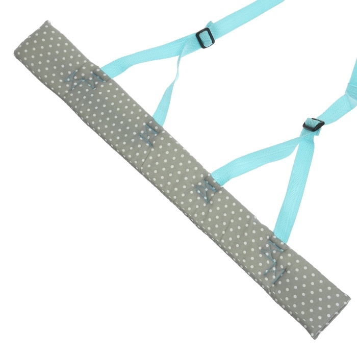 Вожжи детские №1, Серый горох, цвет серый Вожжи детские №1, Серый горох, цвет серый