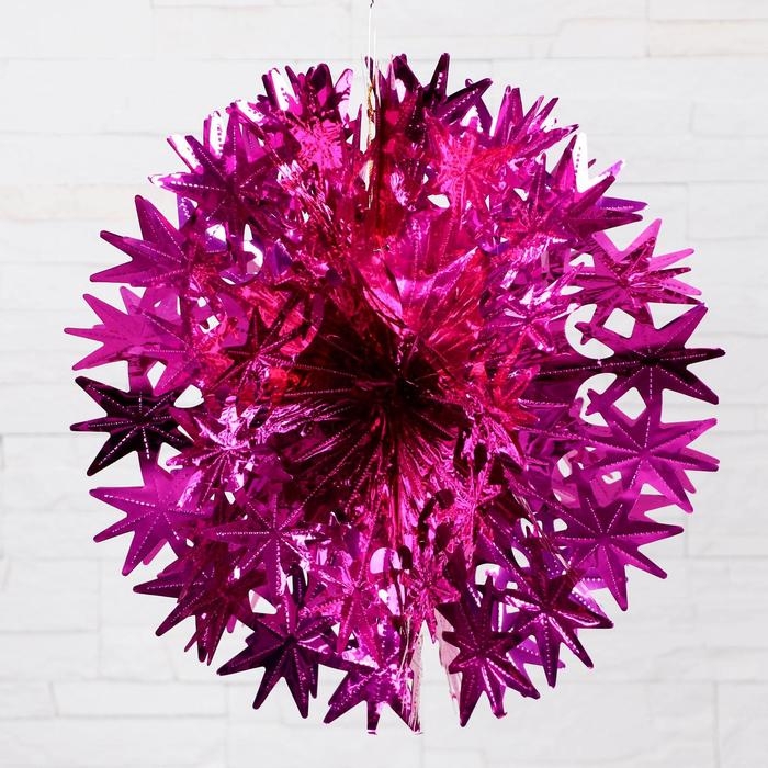 Шар фольгированный "Звезда" 40х20 см, микс