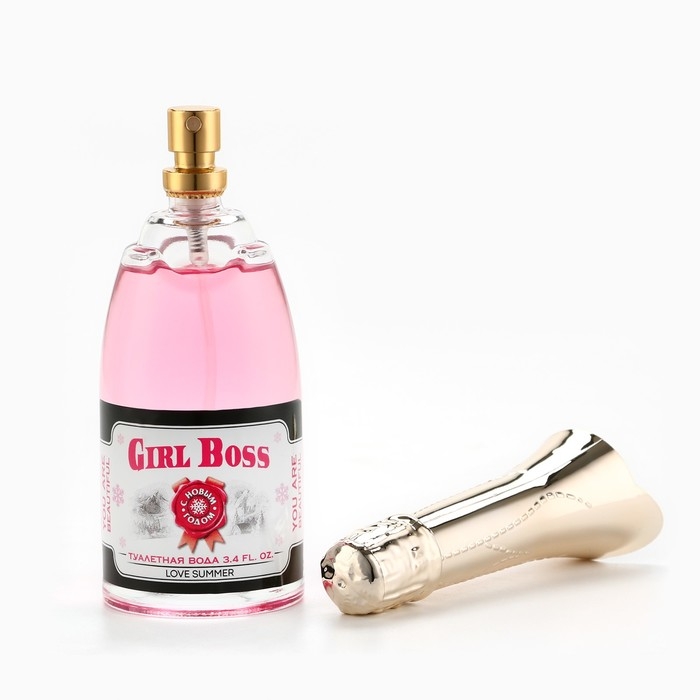 Туалетная вода женская новогодняя &laquo;Новый год: Girl Boss&raquo;, 100 мл