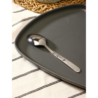 Ложка десертная «Колобок», h=16 см, толщина 1,5 мм, цвет серебряный Ложка десертная «Колобок», h=16 см, толщина 1,5 мм, цвет серебряный