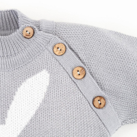 Комплект вязаный Крошка Я &laquo;Заяц&raquo;, рост 68-74 см