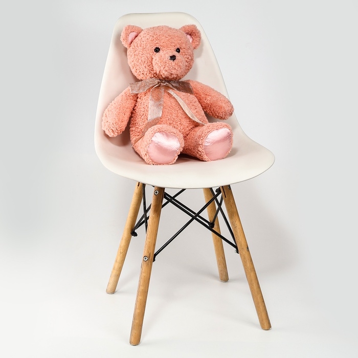 Мягкая игрушка &laquo;Медведь&raquo;, с бантиком, 50 см, цвет розовый