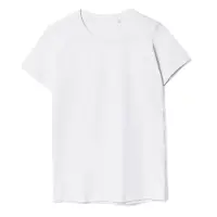 Футболка женская T-bolka Lady белая, размер L