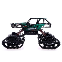 Джип радиоуправляемый &laquo;Гусеничный вездеход&raquo;, полный привод 4WD, работает от аккумулятора, цвет зелёный