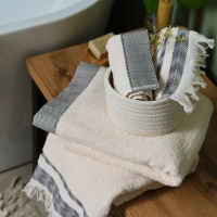 Полотенце махровое LoveLife &laquo;Муссон&raquo; 70х120 см, чёрный, 100% хлопок, 500 гр/м2