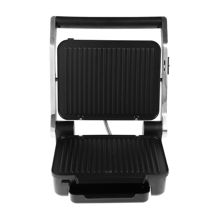 Гриль электрический Zelmer ZPR2600, 2000 Вт, антипригарное покрытие, 29.2х23 см, чёрно-серый 1025409 Гриль электрический Zelmer ZPR2600, 2000 Вт, антипригарное покрытие, 29.2х23 см, чёрно-серый 1025409