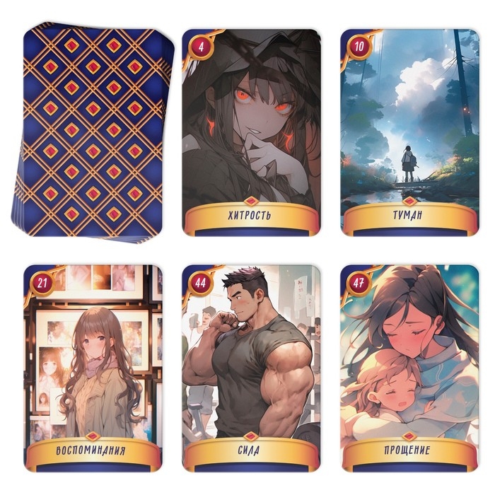 Карты гадание для девочек &laquo;Гадаем на любовь&raquo;, 50 карт, 10+