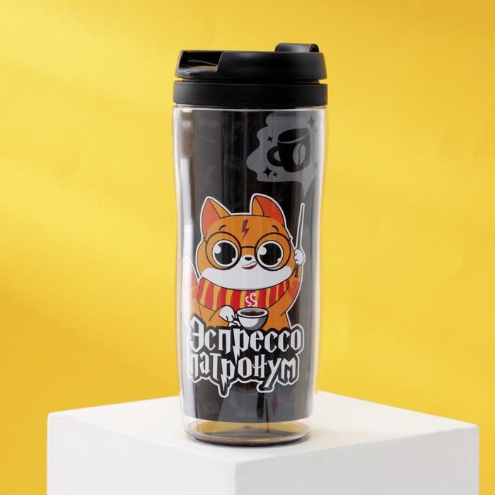 Термостакан со вставкой Термостакан со вставкой "Эспрессо Патронум", 350 мл, сохраняет тепло 2 ч