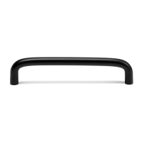 Ручка-скоба CAPPIO RSC052, алюминий, м/о 128 мм, цвет черный Ручка-скоба CAPPIO RSC052, алюминий, м/о 128 мм, цвет черный