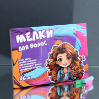 Мелки для волос, 36 шт. Мелки для волос, 36 шт.