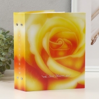 Фотоальбом на 200 фото 10х15 см "Розы Жёлтая"