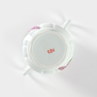 Сахарница фарфоровая &laquo;Сирень&raquo;, 550 мл, с крышкой