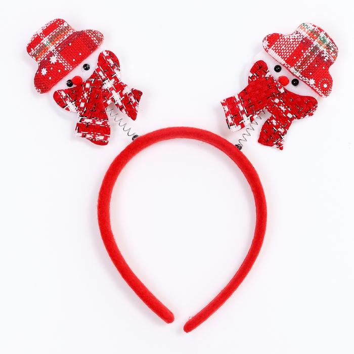 Новый год! Карнавальный ободок &laquo;Снеговик&raquo;