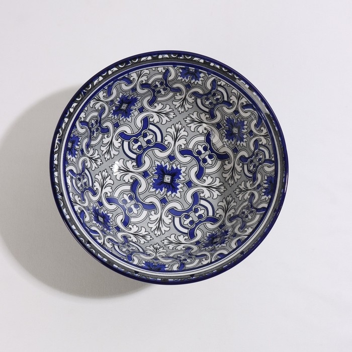 Салатник керамический Доляна «Дайра», 680 мл, d=16 см, цвет серый Салатник керамический Доляна «Дайра», 680 мл, d=16 см, цвет серый