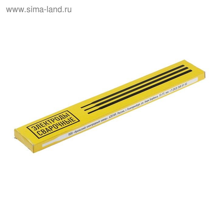 Электроды "УЭЗ-46", d=2.5 мм, 1 кг, аналог ОК 46.00 (ESAB), для сварки углеродистых сталей