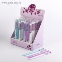 Ручка гелевая Calligrata "Стразы", 0.5 мм, синяя, корпус МИКС Ручка гелевая Calligrata "Стразы", 0.5 мм, синяя, корпус МИКС