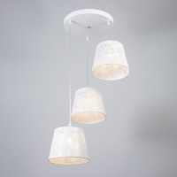 Светильник BayerLux "Феерия" 3хЕ27 40Вт белый 40х40х20-90см Светильник BayerLux "Феерия" 3хЕ27 40Вт белый 40х40х20-90см