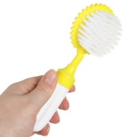 Набор расчёсок с погремушкой «Львёнок», 2 предмета: расчёска с зубчиками + щётка Набор расчёсок с погремушкой «Львёнок», 2 предмета: расчёска с зубчиками + щётка