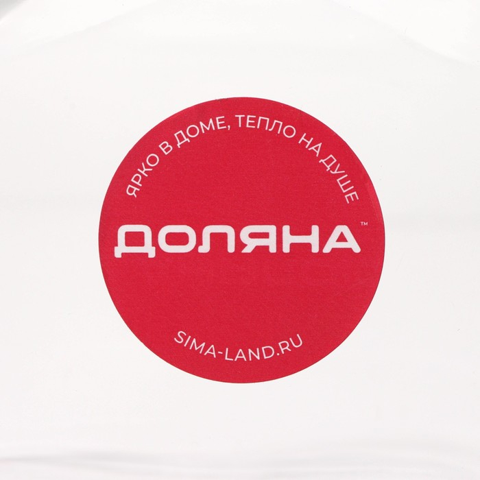 Молочник стеклянный Доляна &laquo;Пакет&raquo;, 400 мл, 9&times;7&times;10,3 см