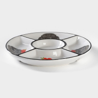 Менажница 5 ячеек Доляна &laquo;Гурман&raquo;, d=26 см