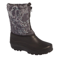 Сноубутсы подростковые, цвет чёрный, размер 37-38 Сноубутсы подростковые, цвет чёрный, размер 37-38