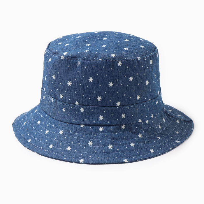 Панама детская MINAKU Панама детская MINAKU "Звёздочки", цвет синий, р-р 46