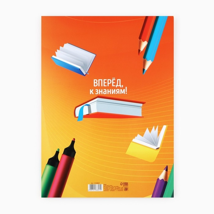 Папка на Выпускной &laquo;Выпускник начальной школы&raquo;, с 2-мя файлами, А4.