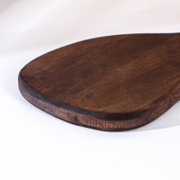 Доска разделочная для подачи с ручкой Adelica, 34&times;17&times;2 см, тёмный граб