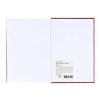 Ежедневник датированный 2025 года, deVENTE. Flag, Attomex. Arkona, твердая обложка бумвинил с поролоном, ляссе, блок 70 г/м2, красный