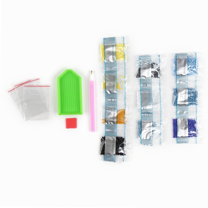 Алмазная мозаика на термостакане &laquo;Лунная ночь&raquo;