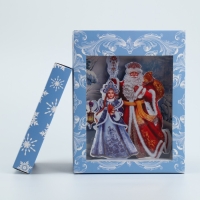 Коробка подарочная новогодняя складная с 3D эффектом &laquo;С Новым годом&raquo;, 18 х 14 х 23 см, Новый год