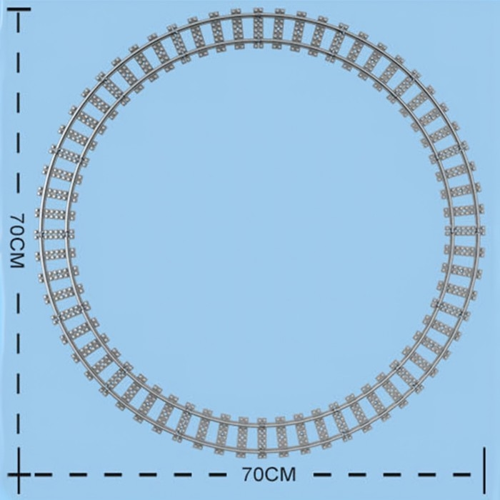 Конструктор ЖД &laquo;Грузовой тепловоз&raquo;, работает от батареек, 392 детали