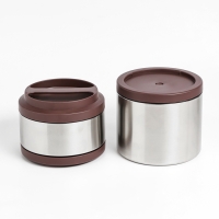 Термос для еды с широким горлом, 1.2 л, 6 ч, 11.3 х 15.3 см, коричневый Термос для еды с широким горлом, 1.2 л, 6 ч, 11.3 х 15.3 см, коричневый