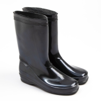 Сапоги женские, цвет чёрный, размер 40, ПВХ Сапоги женские, цвет чёрный, размер 40, ПВХ