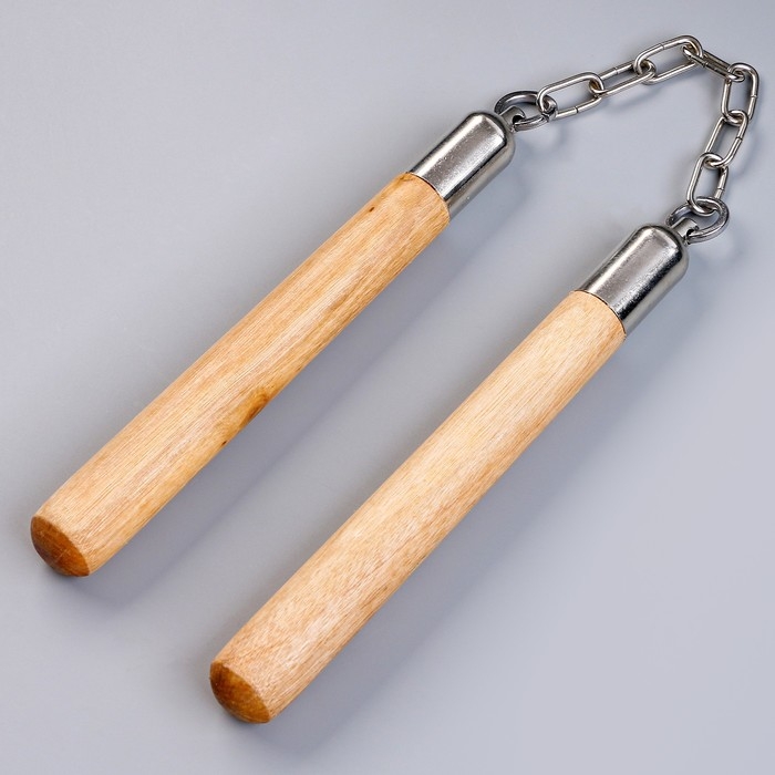 Детское деревянное оружие &laquo;Нунчаки&raquo; 21 &times; 2,5 &times; 2,5 см