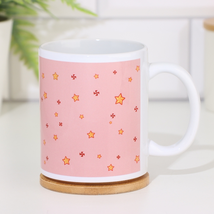 Кружка сублимация "Алиса" 320 мл, с нанесением