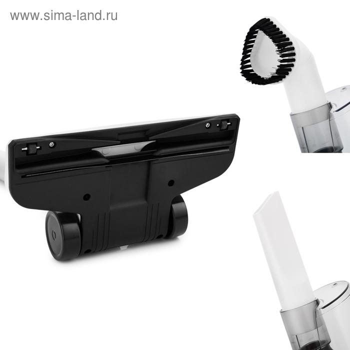 Пылесос Kitfort КТ-586-1, вертикальный, 600 Вт, 1.2 л, шнур 5 м, белый Пылесос Kitfort КТ-586-1, вертикальный, 600 Вт, 1.2 л, шнур 5 м, белый