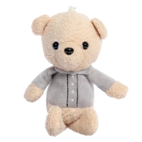 Мягкая игрушка &laquo;Мишка&raquo;, на брелоке, цвета МИКС