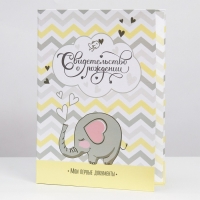 Свидетельство о рождении, 32 х 22,3 см Свидетельство о рождении, 32 х 22,3 см