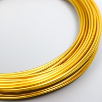 Проволока для творчества d 1,5 мм, золото рул.10 м Проволока для творчества d 1,5 мм, золото рул.10 м